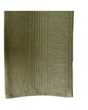 THE GRAY CRAB Scarf - Green