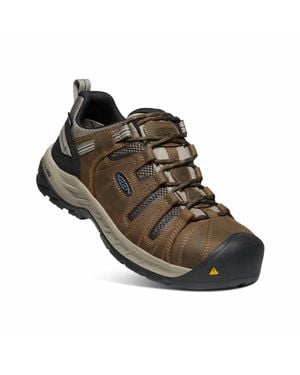 Keen Flint Ii Waterproof Steel Toe Boot - Brown