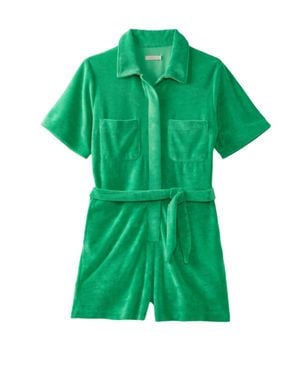 Outerknown Rewind Romper - Green