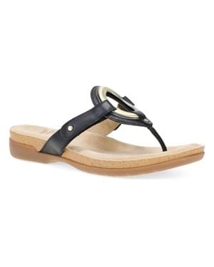 Dansko Rosalia Thong Sandals - Blue