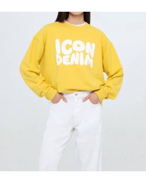ICON DENIM Jaime Sweatshirt - Metallic