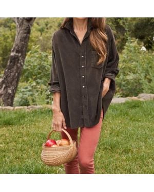 Frank & Eileen Barry Tailored Button Up Shirt - Green