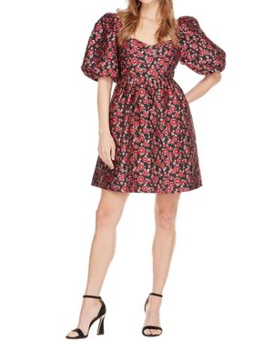 J joy Serenity Babydoll Dress - Red
