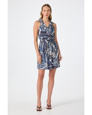 Trina Turk Caribbean Dress - Blue