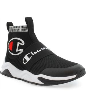 Champion Rally Pro Sock Sneakers - Black