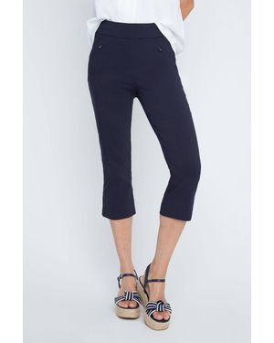 Renuar Coastal Breeze Capri Pants - Blue