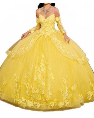 Rachel Allan Quinceanera Gown - Yellow