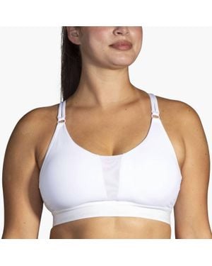 Brooks Plunge 3.0 Sports Bra - White