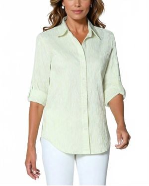 J'Envie/Eli Semana Button-Down Shirt - Green