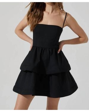 Astr Leola Mini Dress - Black