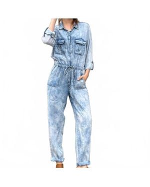 Billy T Wake Me Up Jumpsuit - Blue