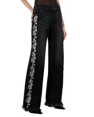 Alice + Olivia Roxie Jean - Black