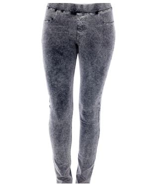 French Kyss Capri Jeggings - Blue