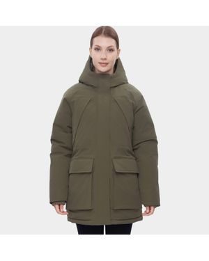 Rokka&Rolla Urban Explorer Parka Jacket Winter Coat - Green