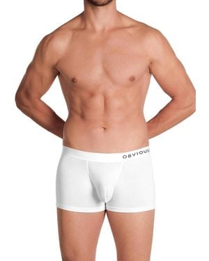 Obviously Primeman 3 Inch Leg Boxer Brief - White
