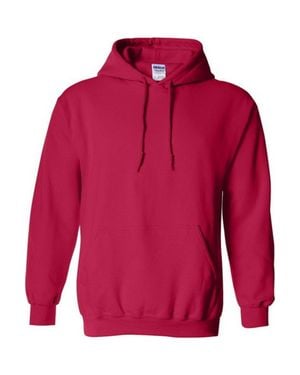 Gildan Heavy Blend Adult Hooded Sweatshirt/Hoodie - Red