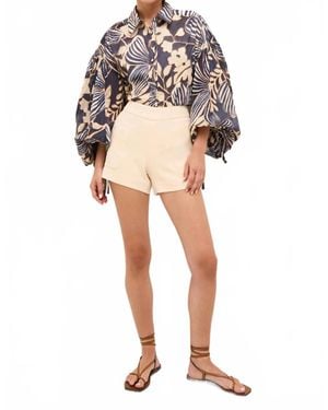 Marie Oliver Mia Crepe Shorts - White