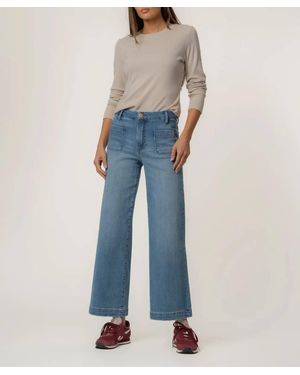 Kut From The Kloth Meg High Rise With Patch Pockets Jeans - Blue