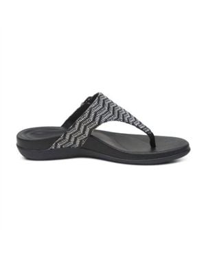 Aetrex Rita Sandal - Black