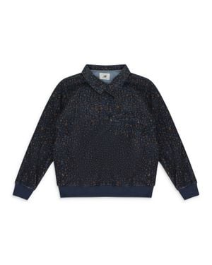 Aimé Leon Dore New Balance Fleece Popover Work Jacket - Blue