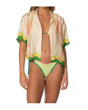 Maaji Cotton Hues Octavia Shirt - Green