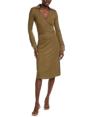 BOSS Ellarie Midi Dress - Green