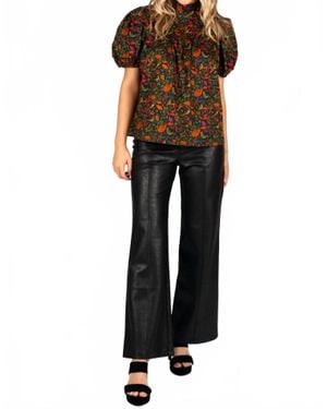Sincerely Ours Brody Short Sleeve Top - Black