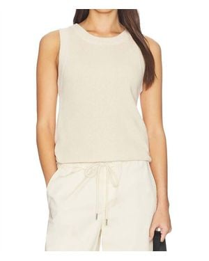 Sanctuary In The Mix Sweater Tank - Natural