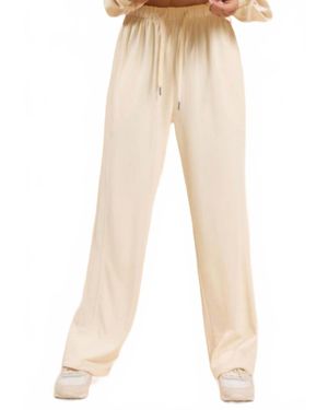 Sadie & Sage Noise Drawstring Pants - Natural