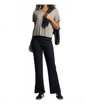 Thread & Supply Izzy Elastic Waistband Pants - Black