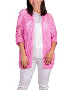 Gigi Moda Rosana Knit Cardigan - Pink