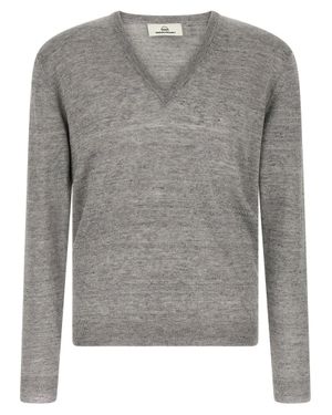 Rivvia Projects Linen And Silk Sweater - Gray