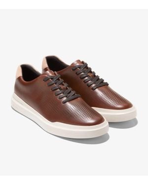 Cole Haan Grandprã¸ Rally Laser Cut C38963 11.5 Acorn Leather Shoes Zpo3709 - Brown