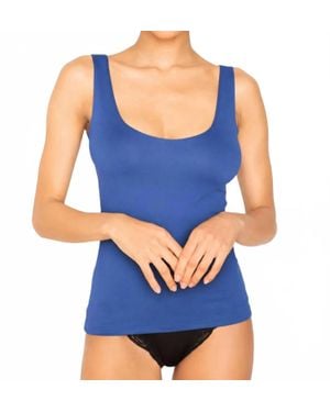 Only Hearts Low Back Tank Top - Blue