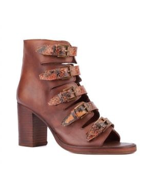 Vintage Foundry Lauralyn Heeled Sandal - Brown