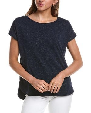 Ichi Ihrebel High-Low T-Shirt - Blue