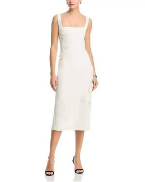 Ramy Brook Barrie Midi Dress - White