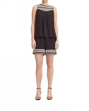 Ichi Ihragni High Rise Shorts - Black