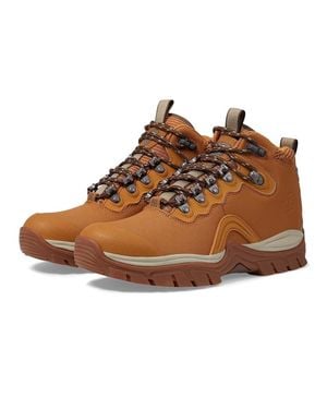 Dc Navigator Boots Wheat Leather Lace Up Comfort Work Shoes Jobb344 - Brown