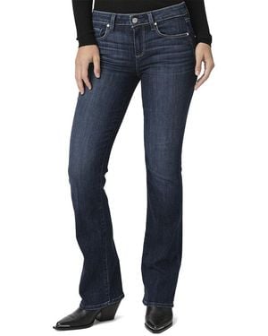 PAIGE Manhattan Bootcut Shipwreck Jean - Blue