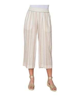 Stella Carakasi Striped City Pants - Natural