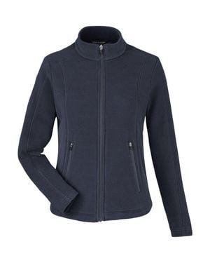 Devon & Jones Crownlux Performancefleece Full-Zip Jacket - Blue