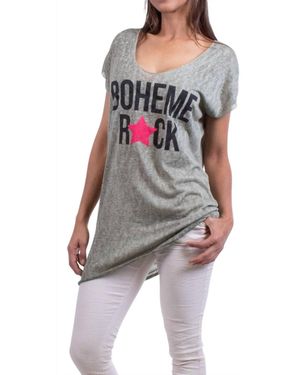 Gigi Moda Lia Cover Up Top - Gray