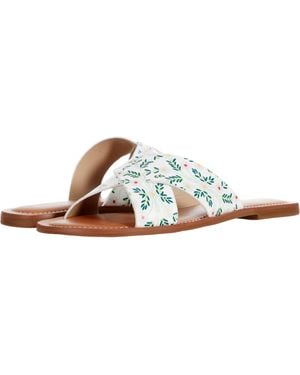 Jack Rogers Slotted Daisy Print Sloane X-Band Daisy 111211Sa03-112 - Brown