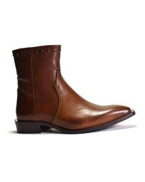 Cordani Piper Western Ankle Boot - Brown