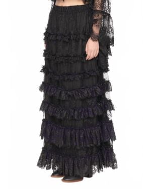 Sea Holden Lace Skirt - Black