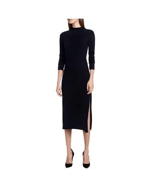 French Connection Midi Mock Neck Sweaterdress - Blue
