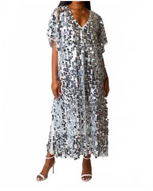 BuddyLove Atlas Overcast Caftan Dress - Black