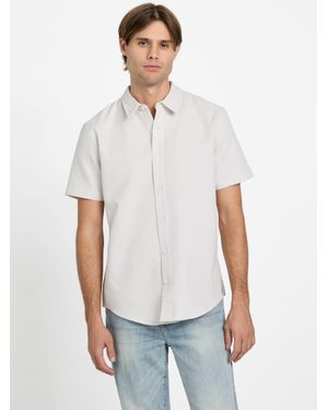 Guess Anthony Woven Shirt - Purple