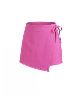 Eesome Urban Edge Mineral Wrap Skort - Pink
